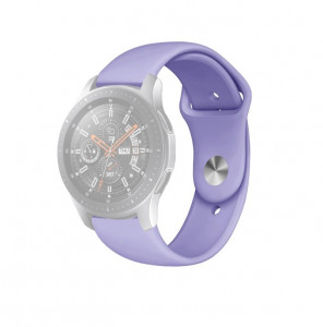 Curea silicon compatibil Samsung Galaxy Active, pastel violet , 20mm . eR D L - Img 3