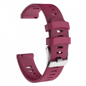 Curea silicon compatibila Garmin Forerunner 245 visiniu . eR D L - Img 3