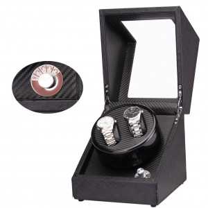 Cutie pentru intors ceasuri automatice , Watch Winder 2 spatii rotative . eR D L - Img 3