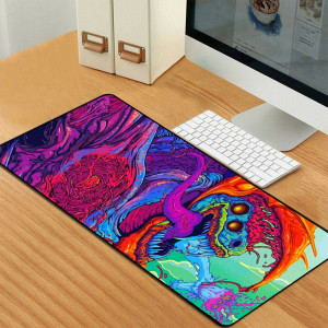 Mouse pad profesional pentru jucatori cu dragon, monstru, colorat 80x30cm . eR D L - Img 10