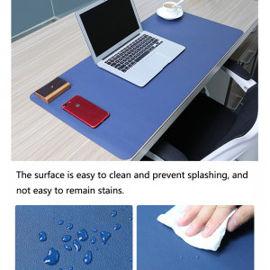 Mouse pad protectie birou 120x60cm , albastru deschis, eR D L - Img 4