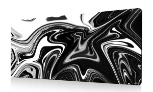 Mousepad profesional pentru jucatori, negru/alb, 90x40cm, eR D L - Img 1