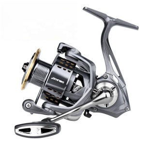 Mulineta pescuit spinning metalica 15KG – raport transmisie 5.2:1, rulmenti 3+1BB