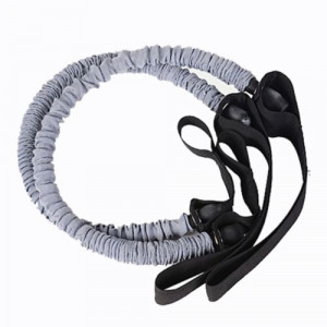 Set roata dubla pentru abdomene , tip roller , covoras si coarda elastica fitness . eR D L - Img 3