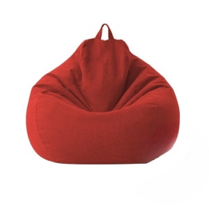 Husa pentru fotoliu tip sac, 80x90cm, nu contine umplutura, rosu, eR D L - Img 1