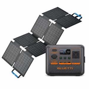 Kit Generator Solar Portabil BLUETTI AC50P + SORA 60 – 700W 504Wh cu Panou Solar 60W