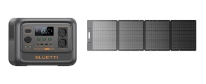 Kit Generator Solar Portabil BLUETTI Premium 100 V2 2000W 1024Wh + Panou Solar PV350 350W