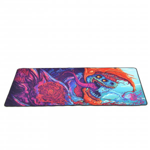 Mouse pad profesional pentru jucatori cu dragon, monstru, colorat 100x50cm , eR D L - Img 3