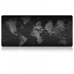 Mouse pad profesional pentru jucatori harta lumii 80x30 cm , eR D L - Img 1