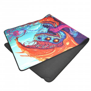 Mousepad profesional pentru jucatori cu dragon, monstru, colorat 90x40cm, eR D L - Img 7