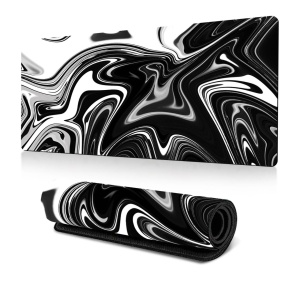 Mousepad profesional pentru jucatori, negru/alb, 90x40cm, eR D L - Img 3