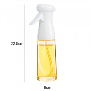 Pulverizator din sticla pentru ulei, 210ml, alb, eR D L - Img 2