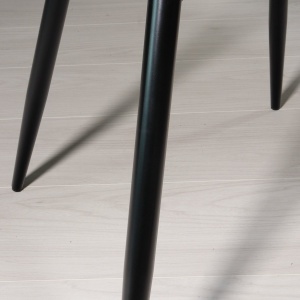 Set 4 scaune pentru living si bucatarie, tapiterie catifea, verde inchis, 40x46x83cm, eR D L - Img 6