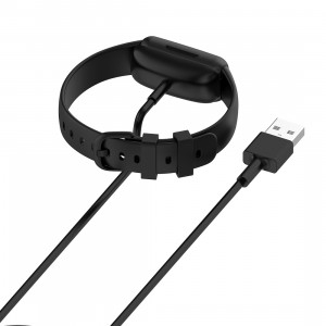 Cablu de incarcare compatibil Fitbit Inspire 2, negru, eR D L - Img 4