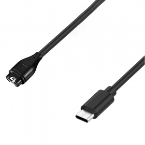 Cablu de incarcare compatibil Garmin Vivoactive 3, Forerunner 935 , Fenix 5 /5x /5s/6 /6s, Type-c, eR D L - Img 1
