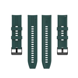 Curea ceas silicon universala , latime 22mm, quick release, verde inchis, eR D L - Img 2