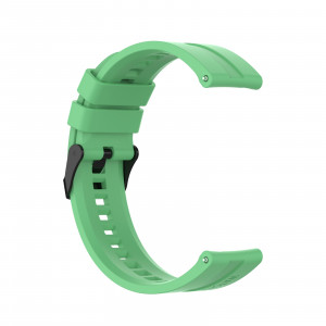 Curea silicon compatibil Huawei GT 2, 42mm, mint green, latime curea 20mm, eR D L - Img 2