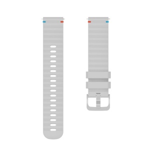 Curea silicon compatibil Huawei GT 4 , 46mm, latime curea 22mm, gri, eR D L - Img 3