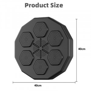 Panou de antrenament pentru box interactiv, conexiune Bluetooth , difuzor incorporat, iluminare LED pentru zona de lovire, eR D L - Img 2