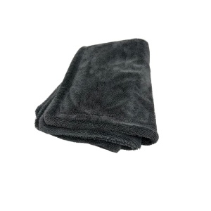 Prosop Auto Microfibră Premium 1200GSM – Uscare Rapidă și Fără Zgârieturi, 80x50 cm, gri, eR D L