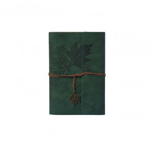 Agenda retro tip jurnal A6, army green, eR D L - Img 1