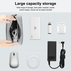 Borseta de depozitare incarcator, power bank, cabluri, mouse, casti, eR D L - Img 4