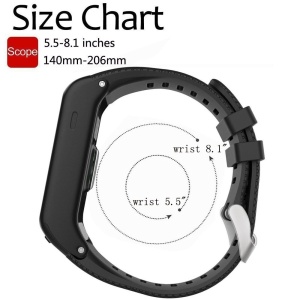 Curea silicon compatibil Garmin Vivoactive HR, latime curea 30mm, portocaliu, eR D L - Img 3