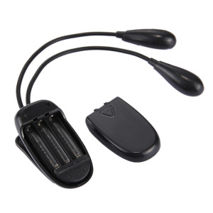 Lampa de citit cu brate duble LED , 3 x AAA . eR D L - Img 3