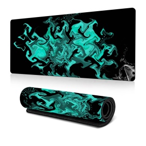 Mousepad profesional pentru jucatori, negru/turcoaz, 90x40cm, eR D L - Img 3