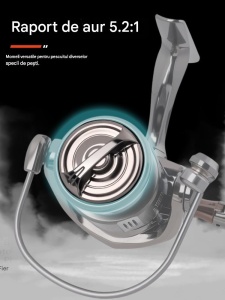Mulineta de pescuit metalica 5.2:1 model T3000S – Spinning Reel - Img 4