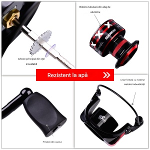 Mulineta pescuit Proberos DM6000 raport 4.7:1 - Img 3