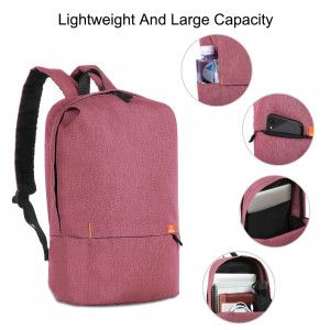 Rucsac de dama HAWEEL 10L, 34x20.5x11cm, visiniu, eR D L - Img 6