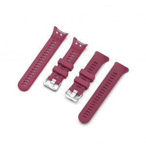 Curea silicon compatibil Garmin Forerunner 45/45S , 25 mm , red wine . eR D L - Img 3