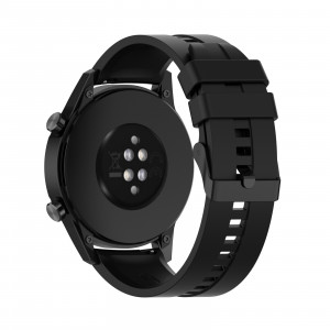 Curea silicon compatibil Huawei GT 2 , 46mm, latime curea 22mm . eR D L - Img 5