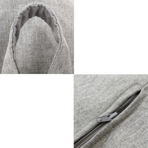 Husa pentru fotoliu tip sac, 80x90cm, nu contine umplutura, albastru, eR D L - Img 2