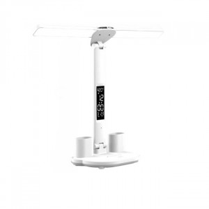Lampa birou cu LED, touch control, reglare intensitate lumina rece/calda/neutra, alb, eR D L - Img 1