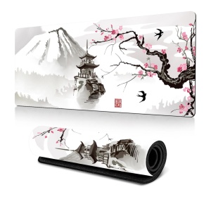 Mousepad profesional pentru jucatori, negru/rosu, 90x40cm, eR D L - Img 4