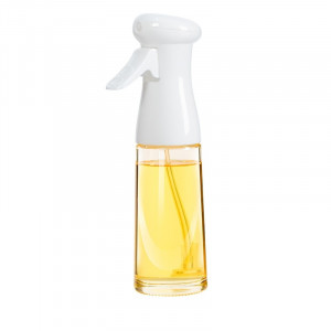Pulverizator din sticla pentru ulei, 210ml, alb, eR D L - Img 1