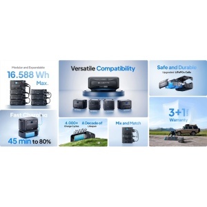Acumulator expansiune BLUETTI B300K 2765Wh - Img 4