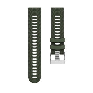 Curea ceas silicon universala , latime 22mm, quick release, army green, eR D L - Img 1