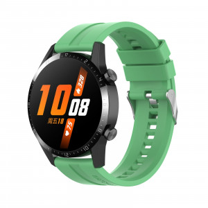 Curea silicon compatibil Huawei GT 3, GT 3 PRO, 46mm, mint green, latime curea 22mm, eR D L - Img 5