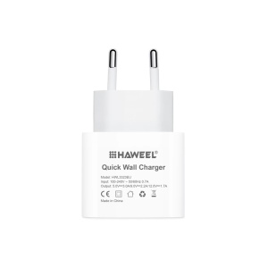 Incarcator universal USB-C Haweel compatibil cu Samsung, iPhone, Huawei, Fast charge 20 W - Img 2