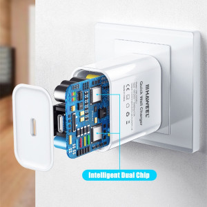 Incarcator universal USB type-C compatibil cu Samsung, iPhone, Huawei, Fast charge 20 W, eR D L - Img 4