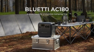 Kit Generator Solar Portabil BLUETTI AC180P + PV100 – 1800W 1440Wh cu Panou Solar 100W - Img 10