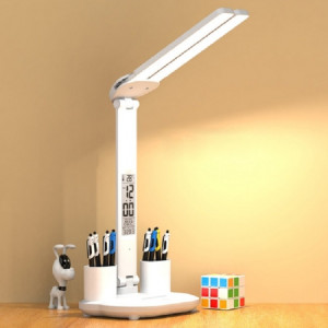 Lampa birou cu LED, touch control, reglare intensitate lumina rece/calda/neutra, alb, eR D L - Img 2