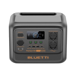 Statie de alimentare portabila Bluetti Premium 100 V2, 2000W, 1024Wh, ecran LCD, LiFePO4, putere de varf 2700W - Img 2