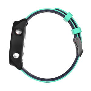 Curea ceas silicon compatibil Garmin Vivoactive 4 , latime 22mm, green blue, eR D L - Img 4