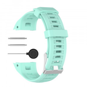Curea silicon compatibil Garmin Instinct 22 mm , turcoaz . eR D L - Img 1