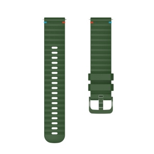 Curea silicon compatibil Huawei GT 4 , 46mm, latime curea 22mm, army green,eR D L - Img 3