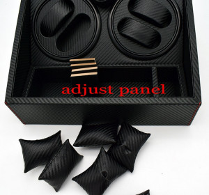 Cutie pentru intors ceasuri automatice , Watch Winder 4 spatii rotative si 6 spatii depozitare . eR D L - Img 5